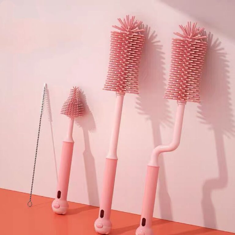 kit 4un Escova de lava mamadeira para bebe Escova 