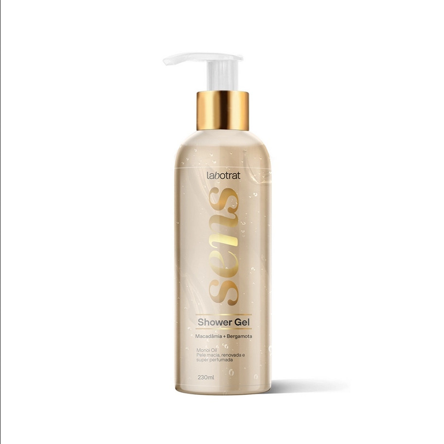 Labotrat Sens Sabonete Líquido Macadâmia e Bergamota 230ml