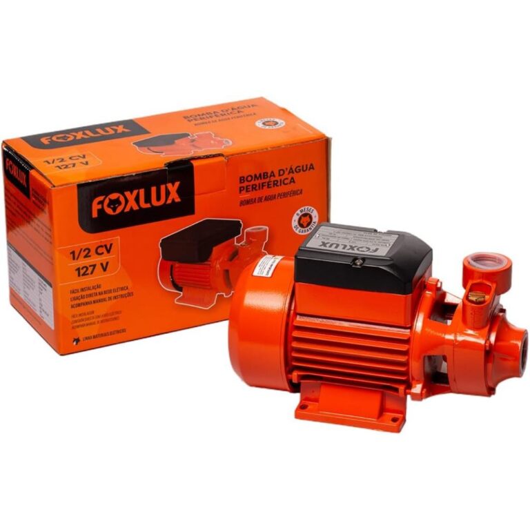 BOMBA DAGUA PERIFERICA 0,5 CV 127V – FOXLUX