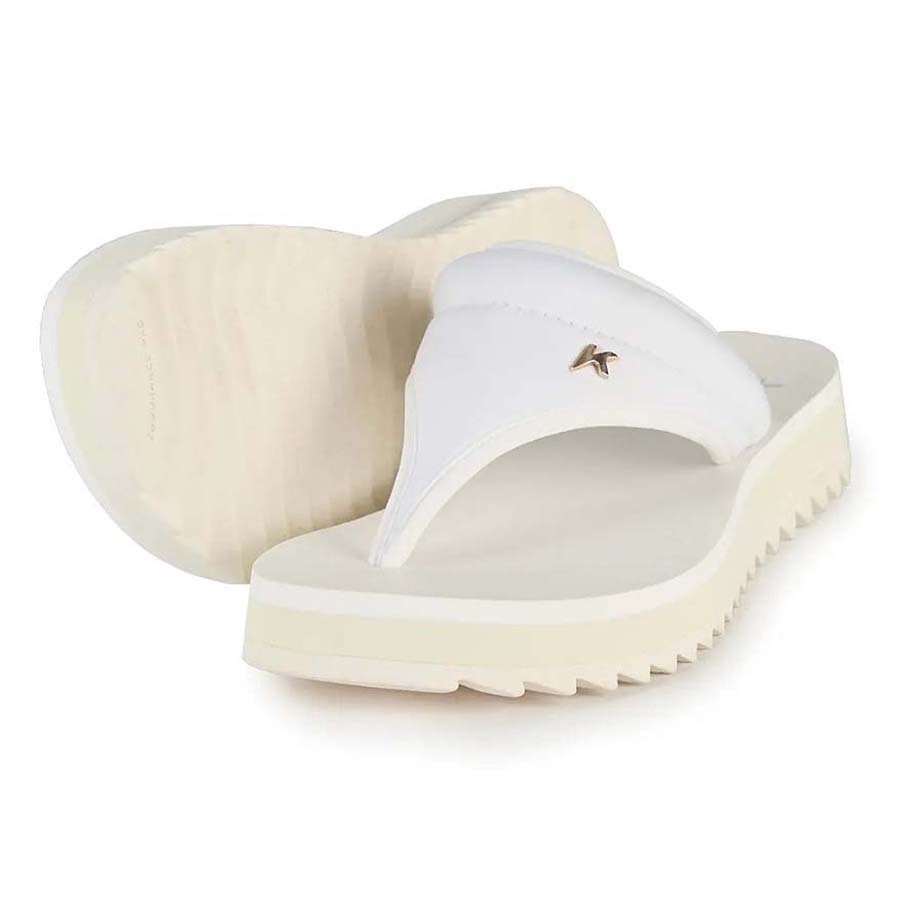 Sandália Chinelo Kenner Anitta Kyra From Rio Feminino Branco DTE Original