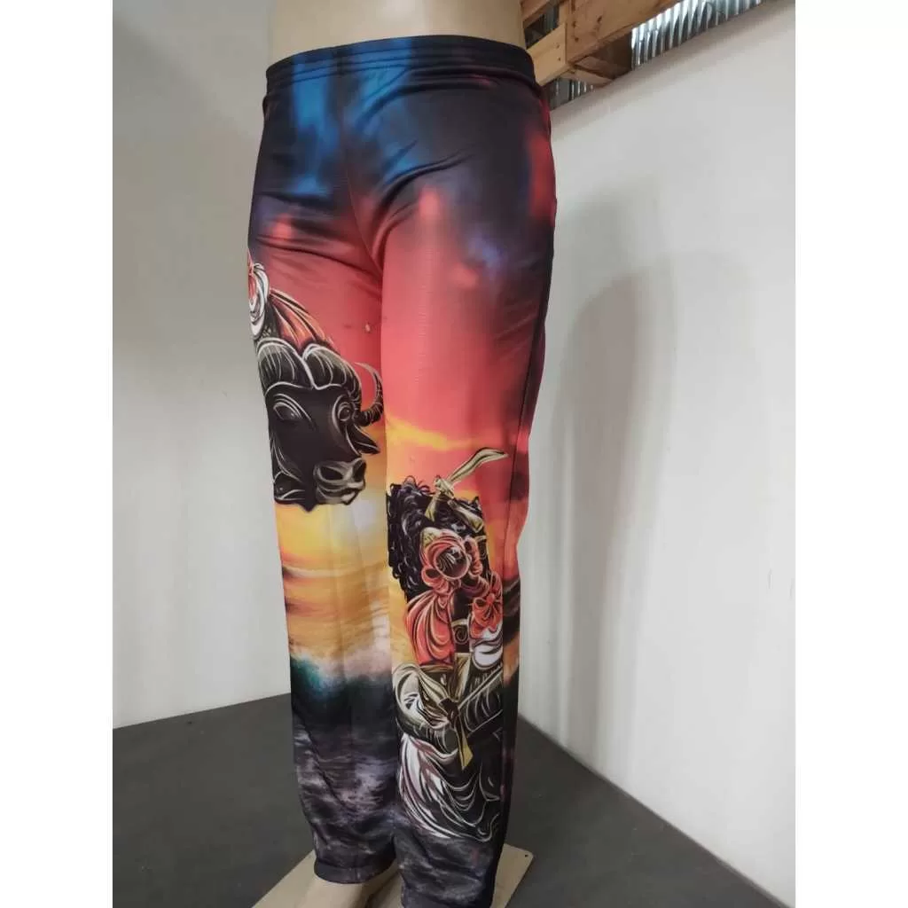 Calça estampada orixas Oyá