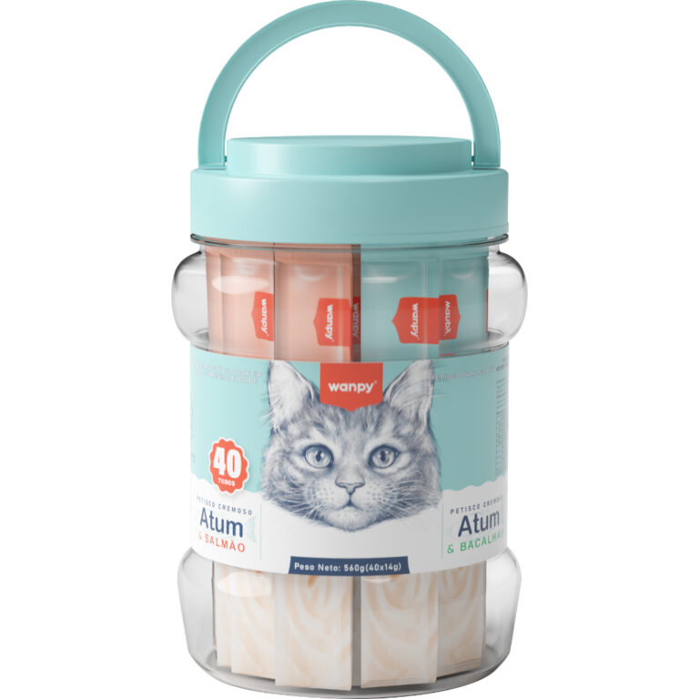 Petisco Para Gatos Cremoso Wanpy Creamy Pacotes Co