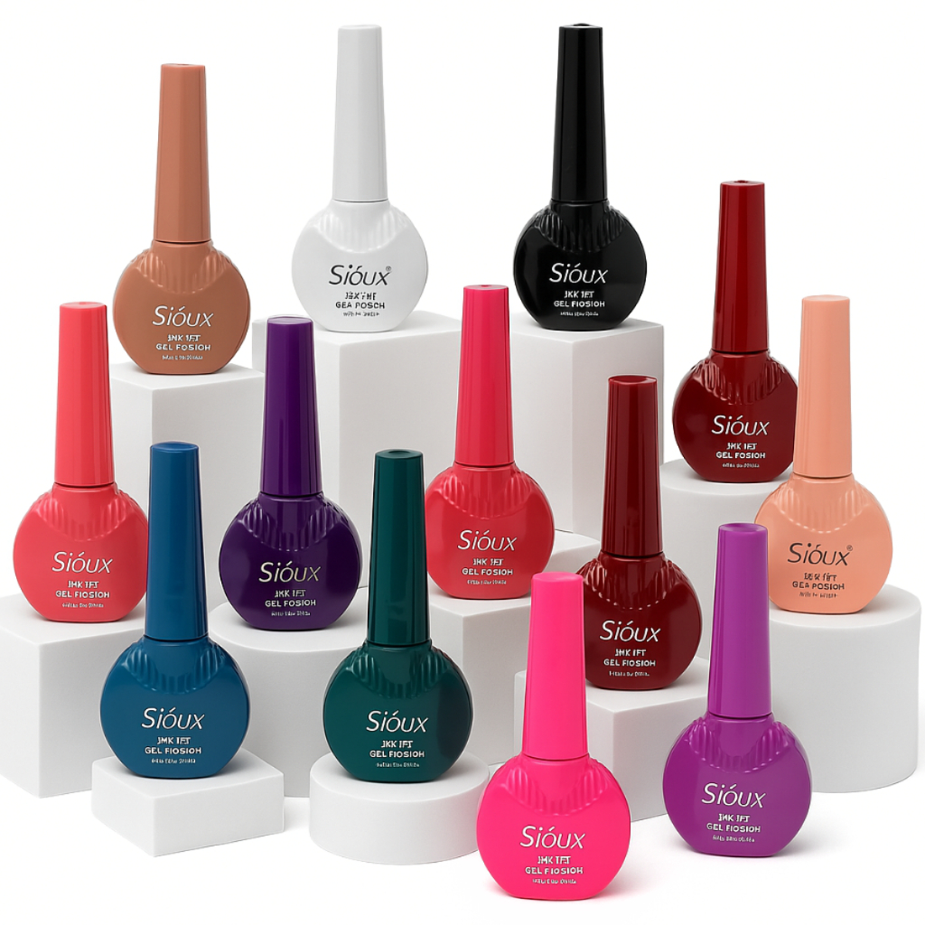 Esmalte em Gel Sioux 12ml UV LED Linha Luxo Escolha as Cores