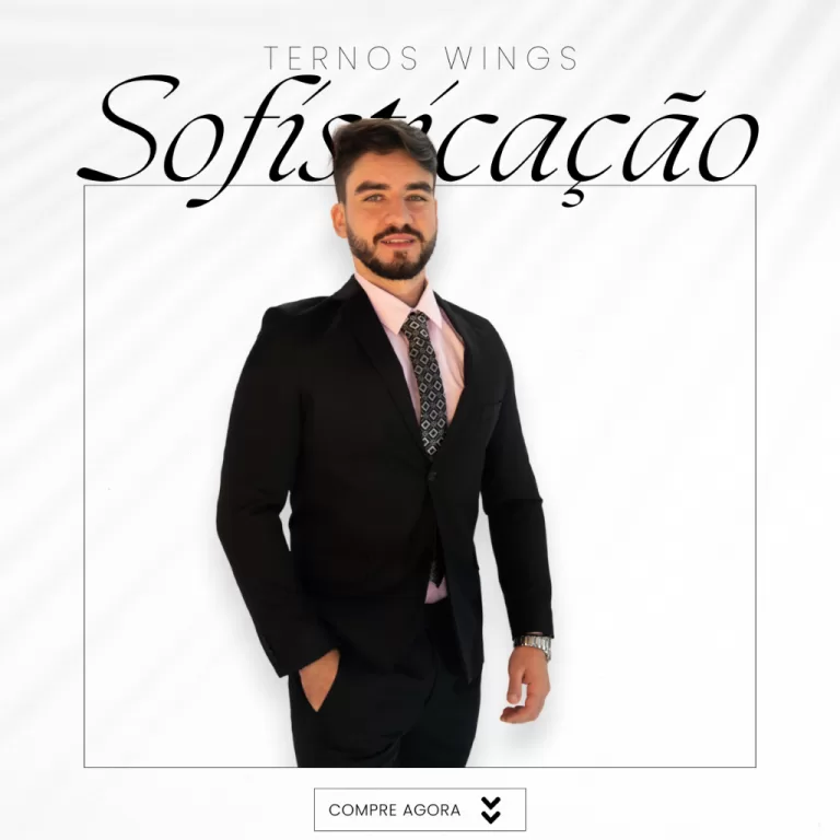 Terno Slim Masculino Preto Microfibra Direto Da F