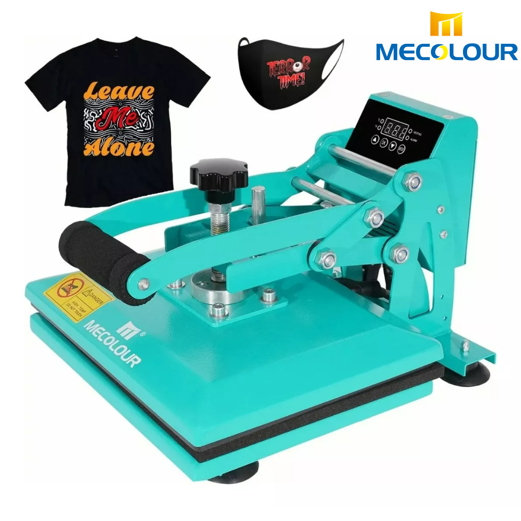 Máquina de Impressão Por Sublimação 23*30cm Impressão Plana e Máquina de Passar Roupa para Camisetas