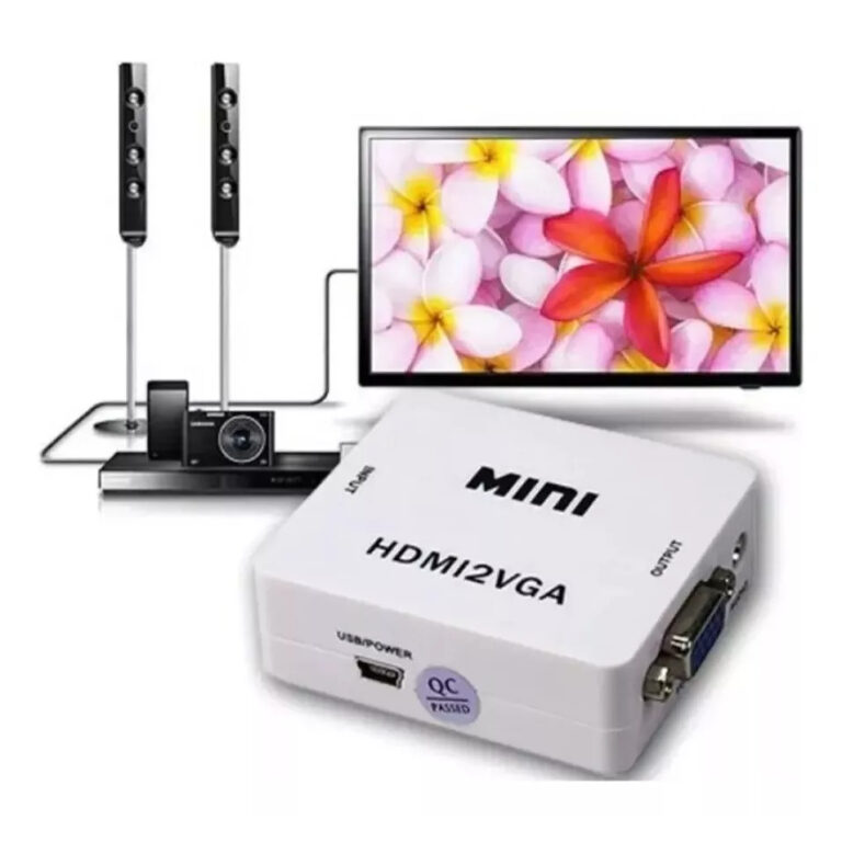 Conversor Adaptador Hdmi Para Vga Ps3 Ps4 Xbox Pc 