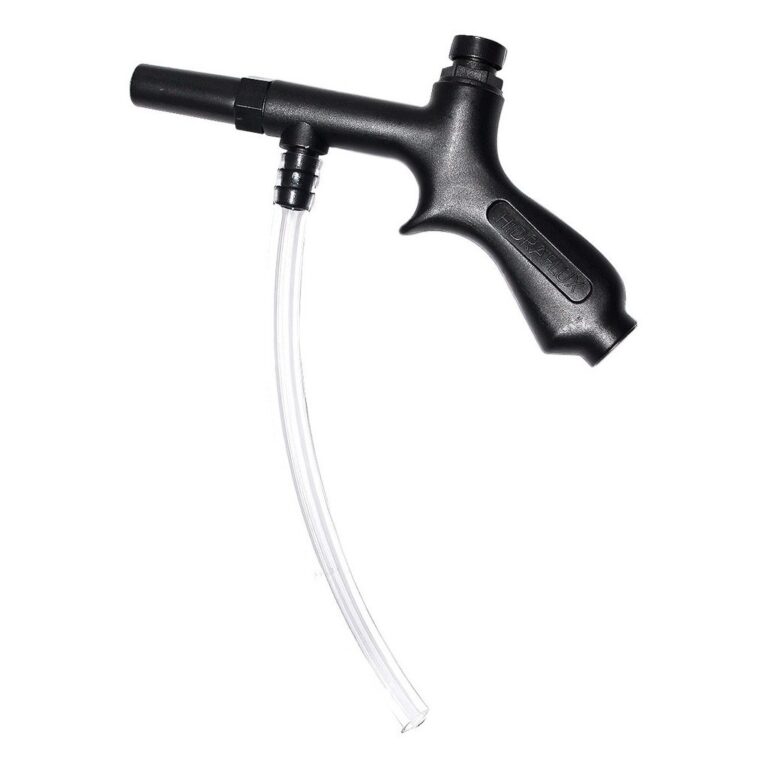 PISTOLA PULVERIZADOR HIDRAFLUX PRETO BOTAO DE PLAS