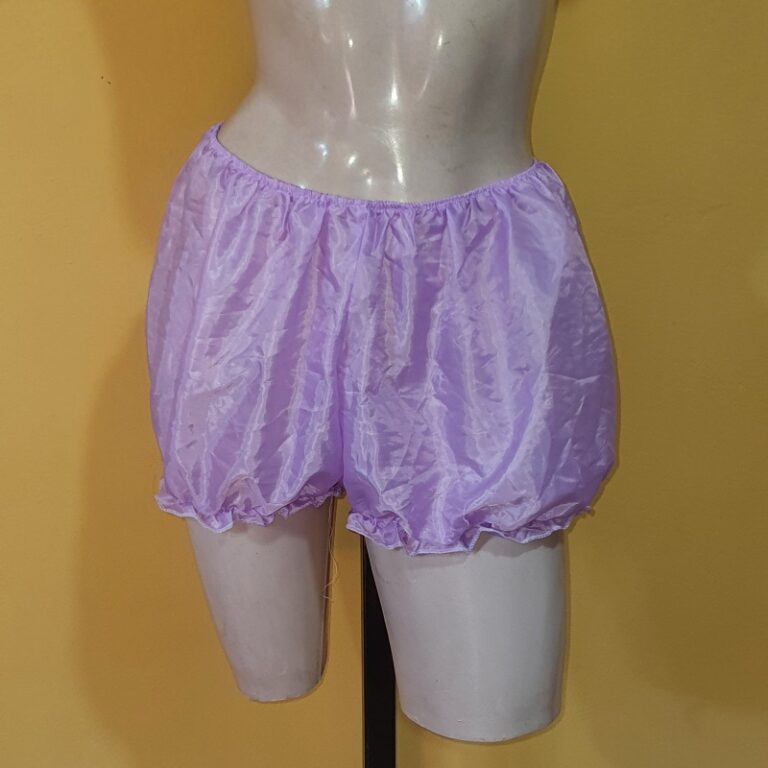 CALÇOLA PIJAMA LILÁS VINTAGE ANOS 70