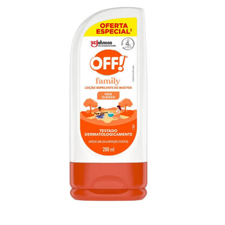 Repelente Off Family Loção 200ml