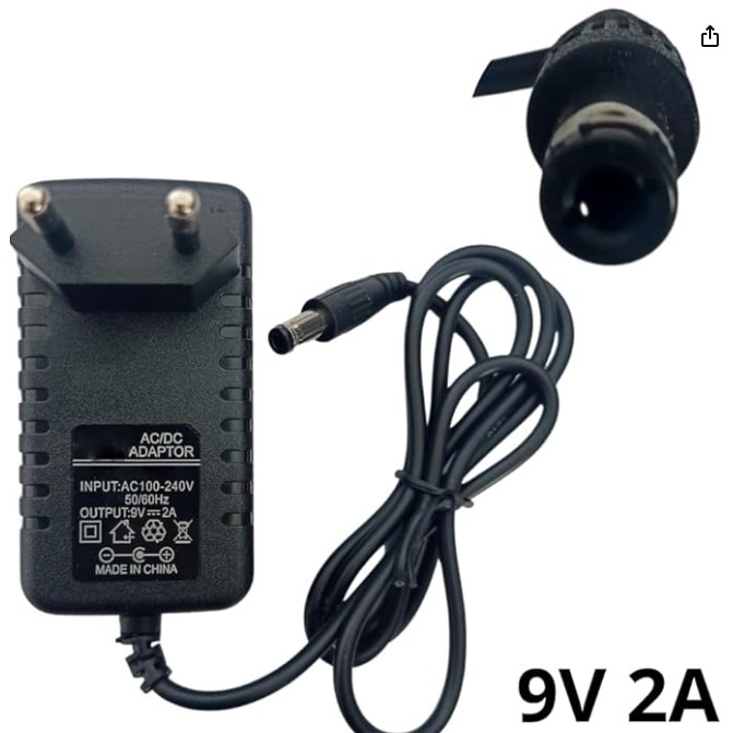 Fonte De Alimentação 9v 2.4a Amper P4 5.5mm Bivo