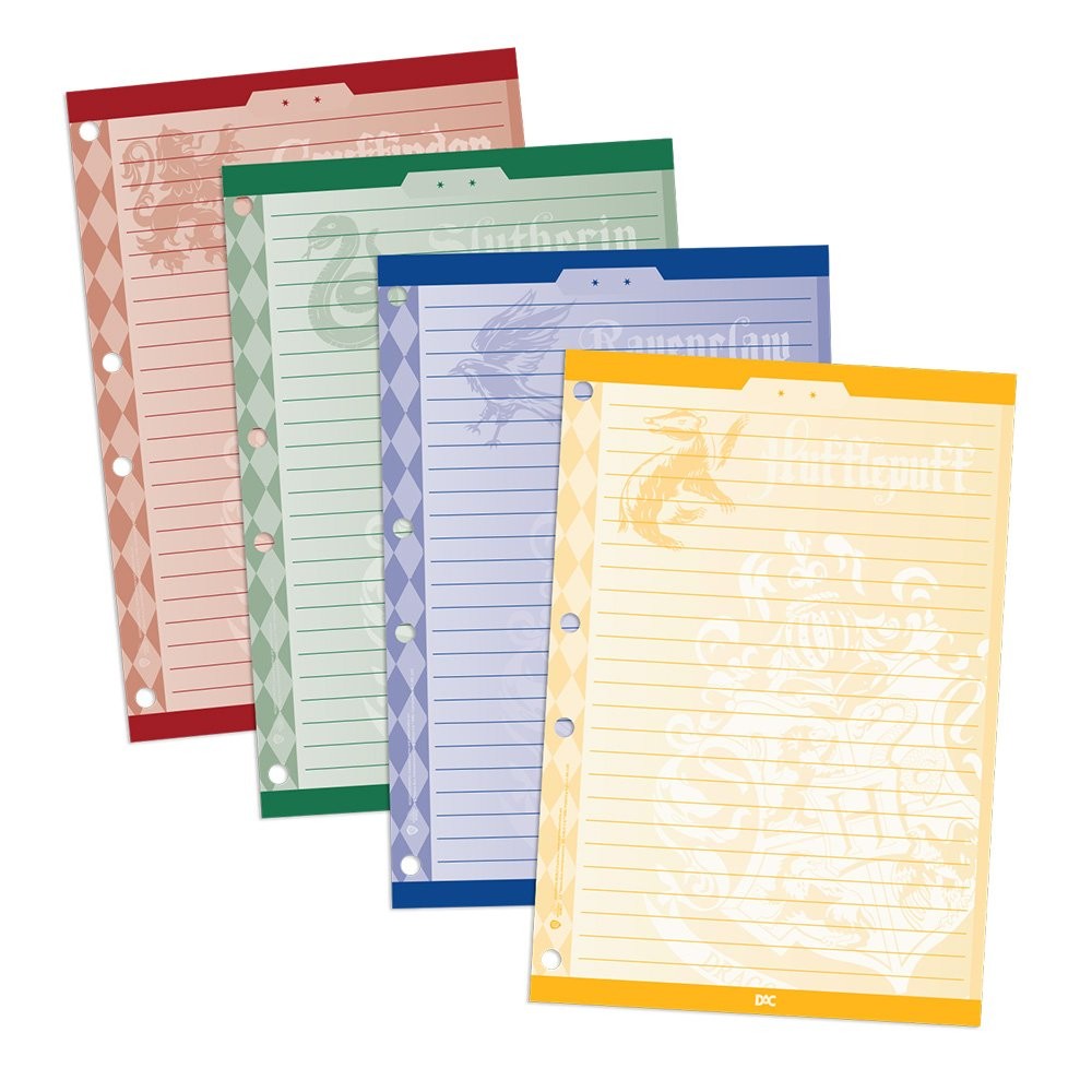 Refil De Folhas Harry Potter P/ Fichário Pequeno 96fls – Dac