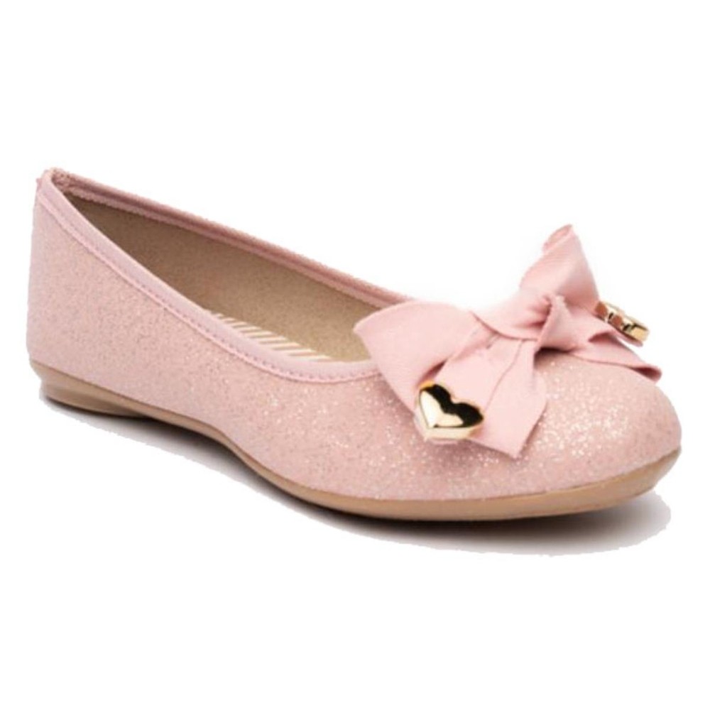 Sapatilha Infantil Molekinha Laço Corações