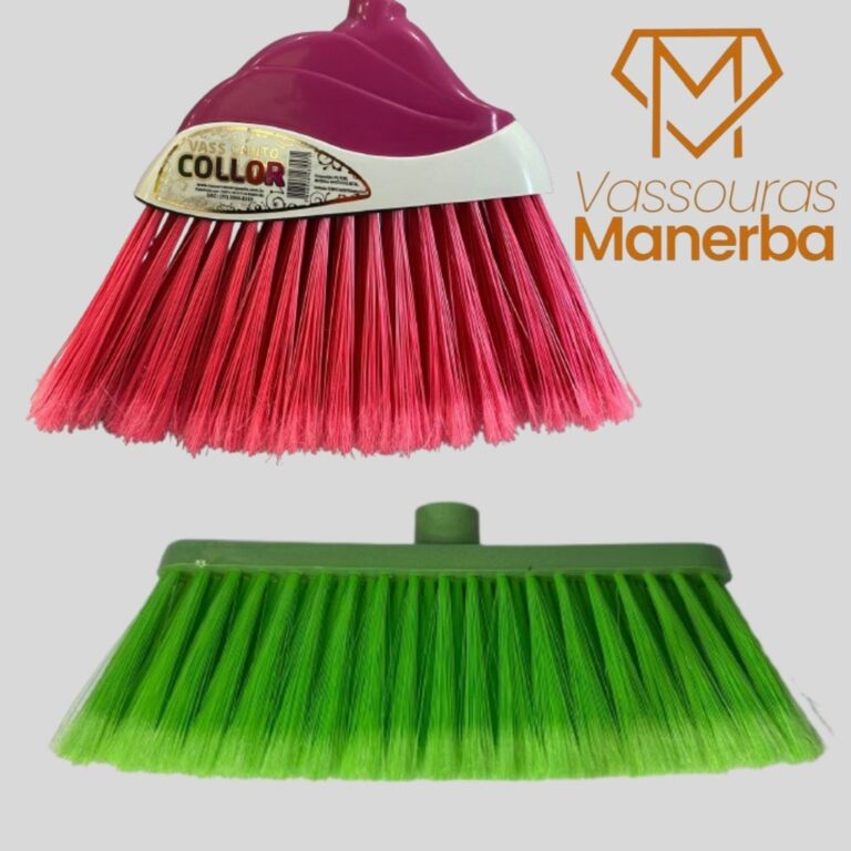 KIT 3 VASSOURAS – BIG PLUS + CANTO COLLOR + 
