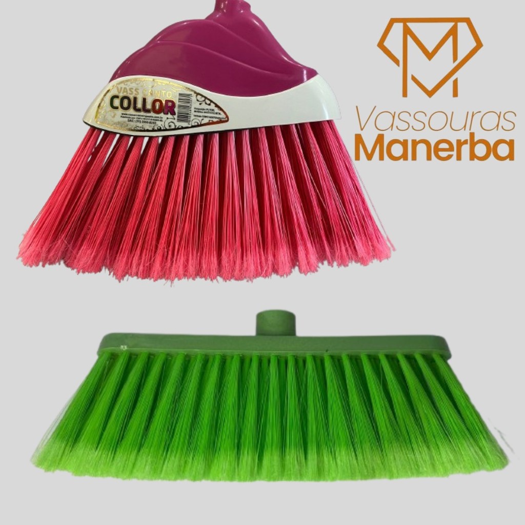 KIT 3 VASSOURAS – BIG PLUS + CANTO COLLOR + SICILIA (SEM CABOS)