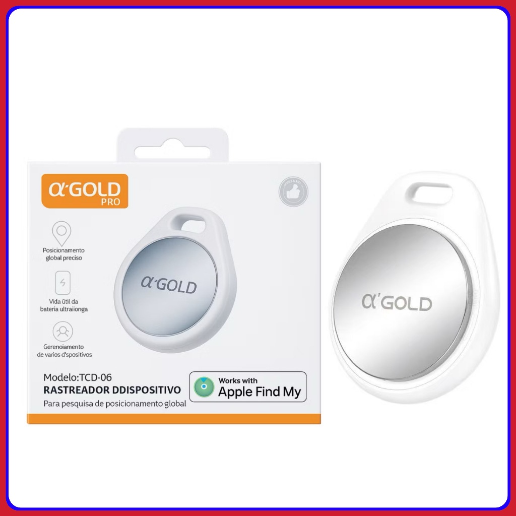 Smart Tag Rastreador  GPS Localizador Air Tag Inteligente (Apple Find My) original AGOLD