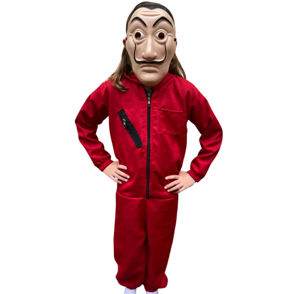 Fantasia Macacão Infantil La Casa Ou Round 6 Carnaval