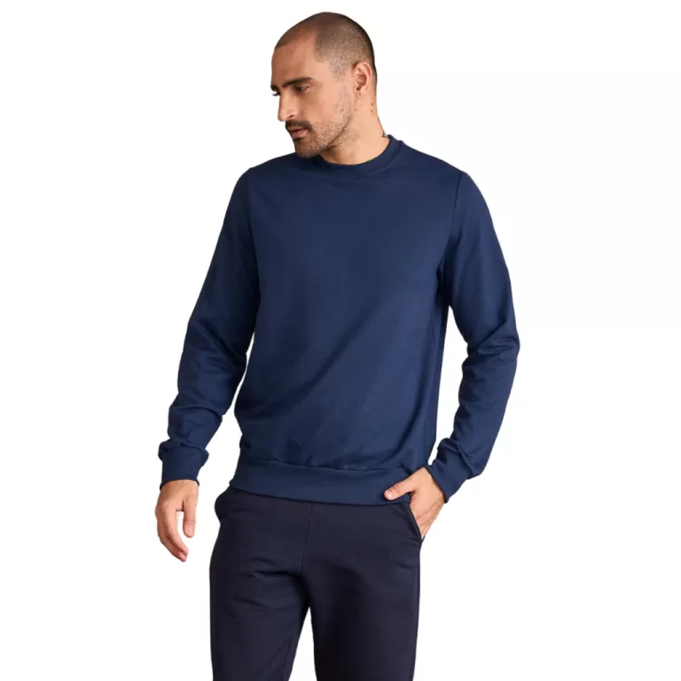 Blusão de Moletom Peluciado Liso Masculino KB232-