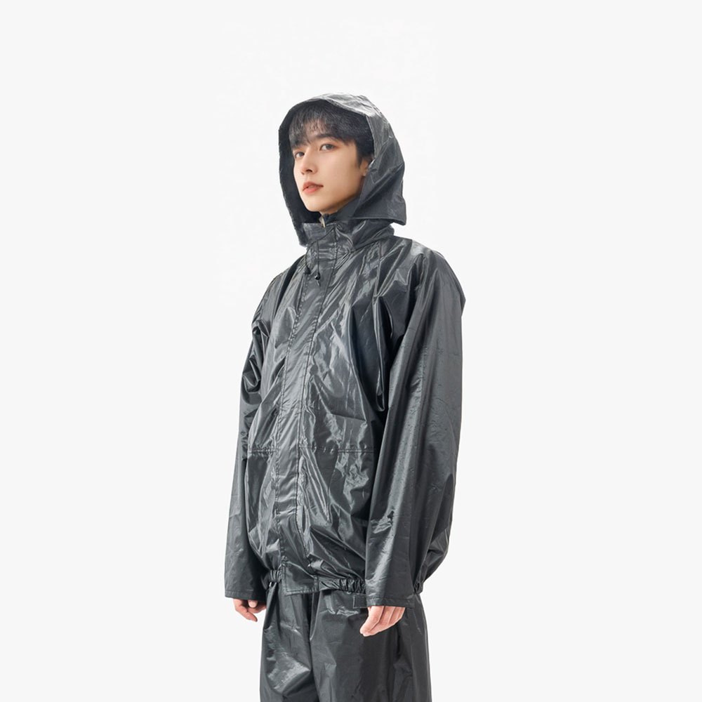 Capa de Chuva Conjunto Completo Para Motoqueiro Adulta Masculina Feminina Com Faixa De Sinalizao car