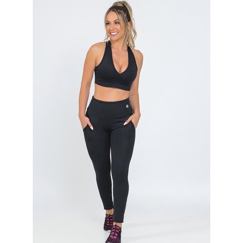 Conjunto Legging Bolso – Zero Transparência