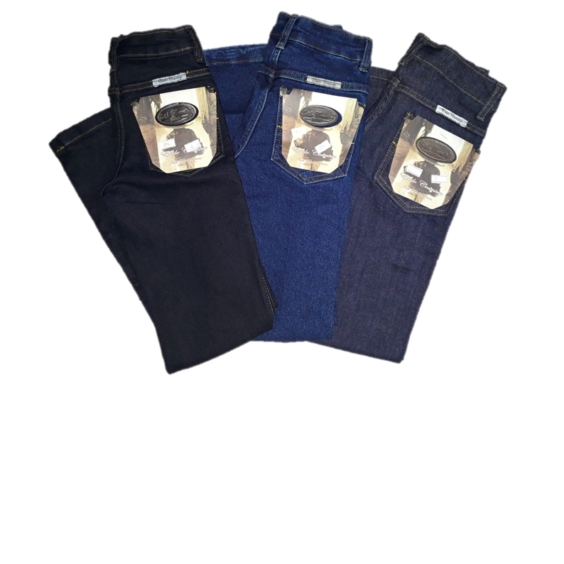 Kit 3 Calças Jeans Country Infantil Marca Estilo Country Ref: 1014