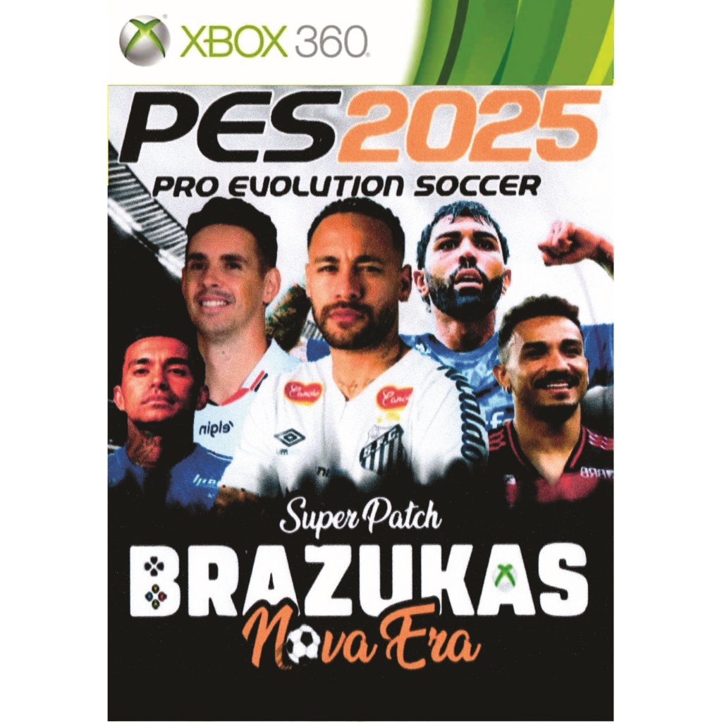pes 2026 pro evolution soccer xbox 360 super atualizado – MIDIA FÍSICA