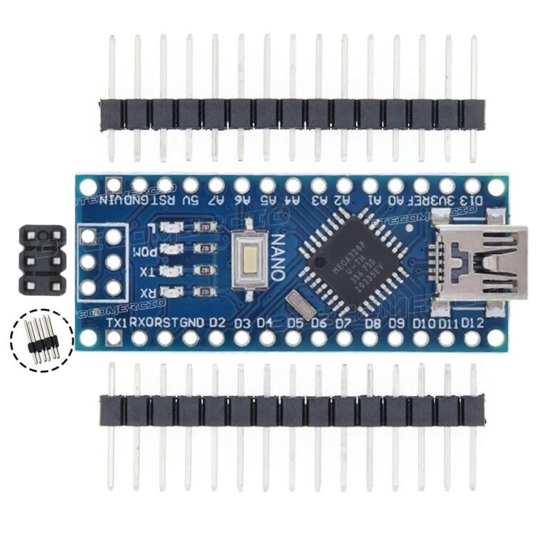 Placa Compatível com Arduino Nano Conector V3 Atm