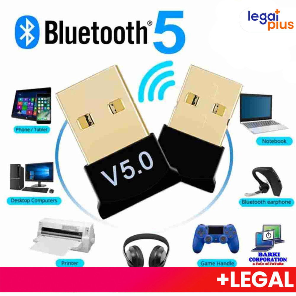 Adaptador Bluetooth 5.0 USB Transmissor Áudio Sem Fio para Notebook e Carros