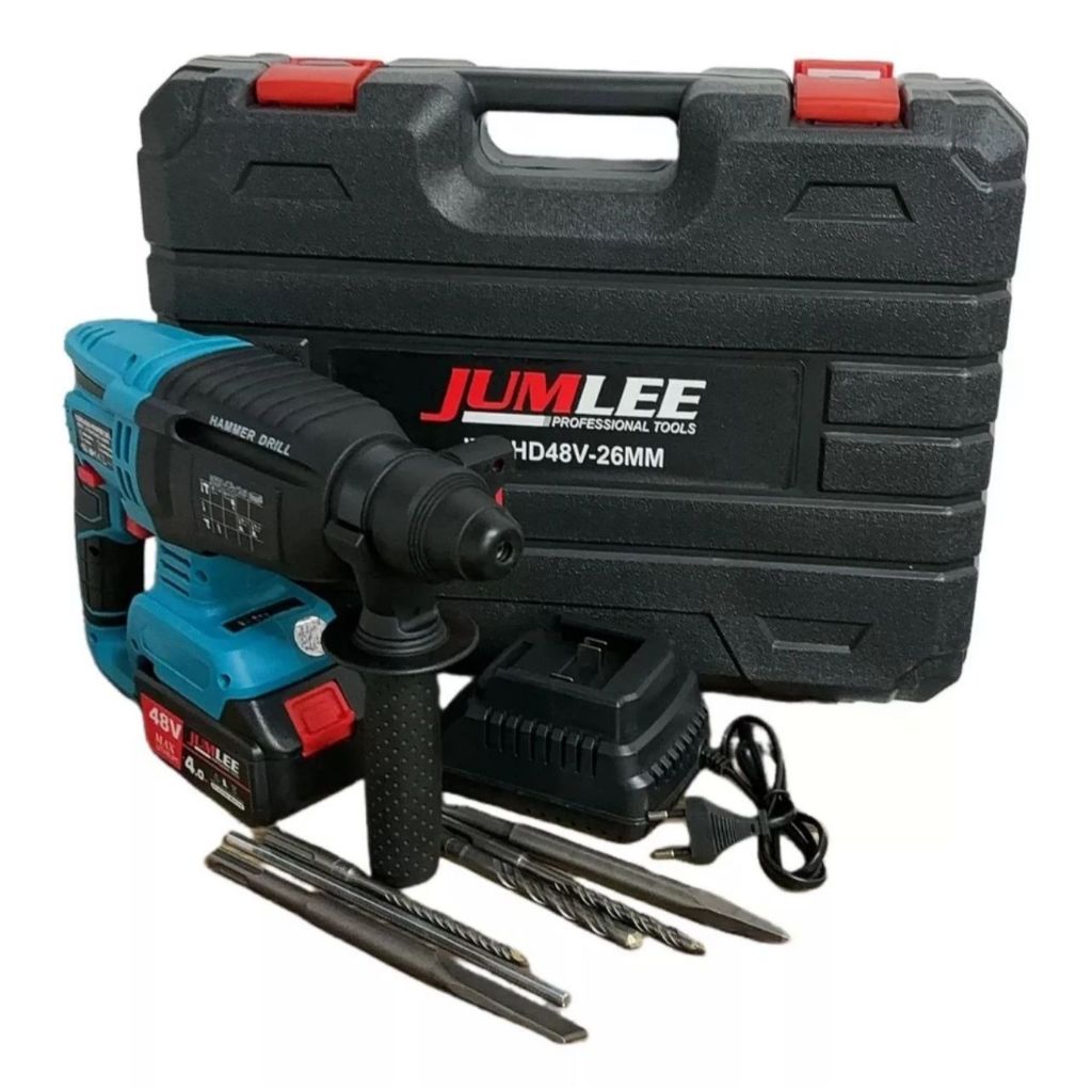 Martelo elétrico recarregável sem fio furadeira de impacto Bateria de lítio profissional 48V