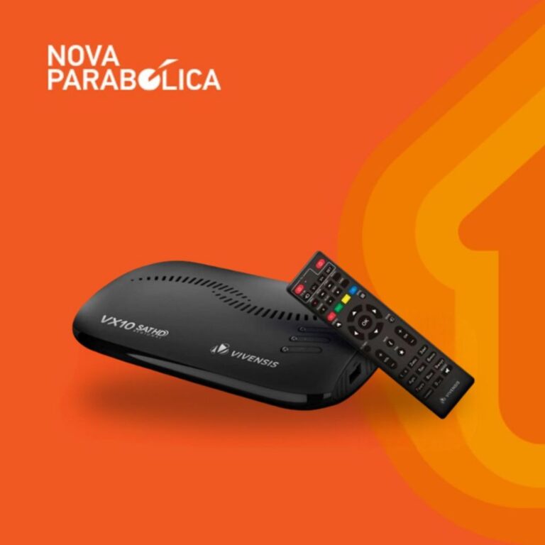 Receptor TV Full HD Via Satélite Bivolt Vivensis 