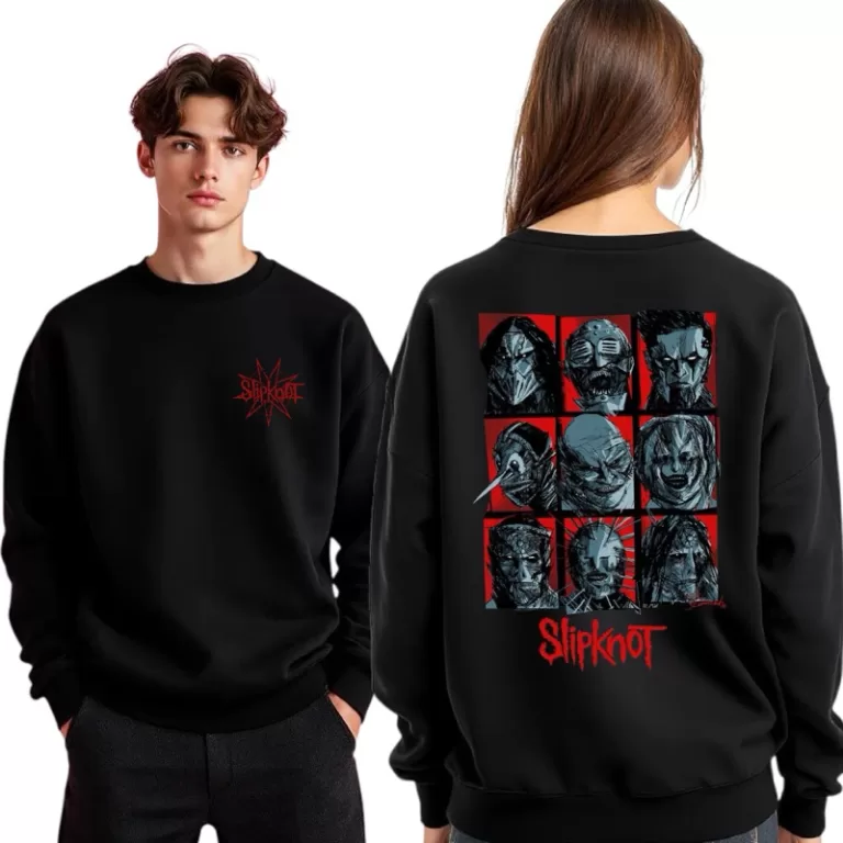 Blusa Moletom Careca Banda Rock Slipknot Flanelado