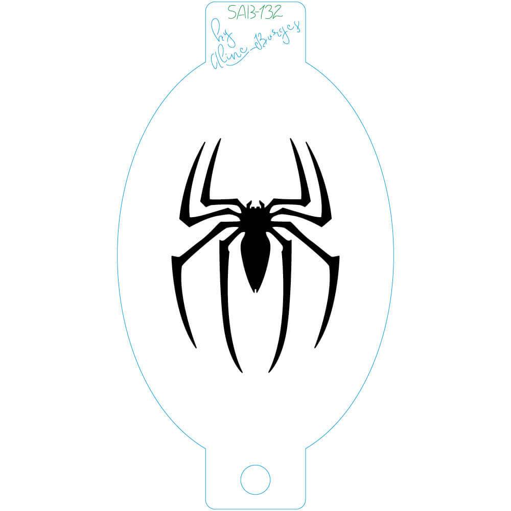 Stencil Aranha Spiderman
