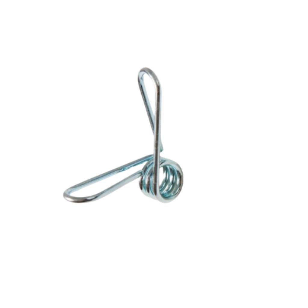 20 Clips Metal para Vareta Fibra Vidro Isolada Zebu