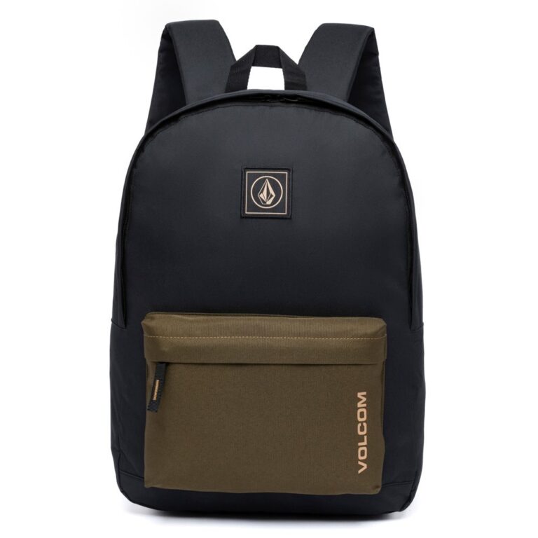 Mochila Volcom Bolsa Escolar Espaçosa Moderna Ref