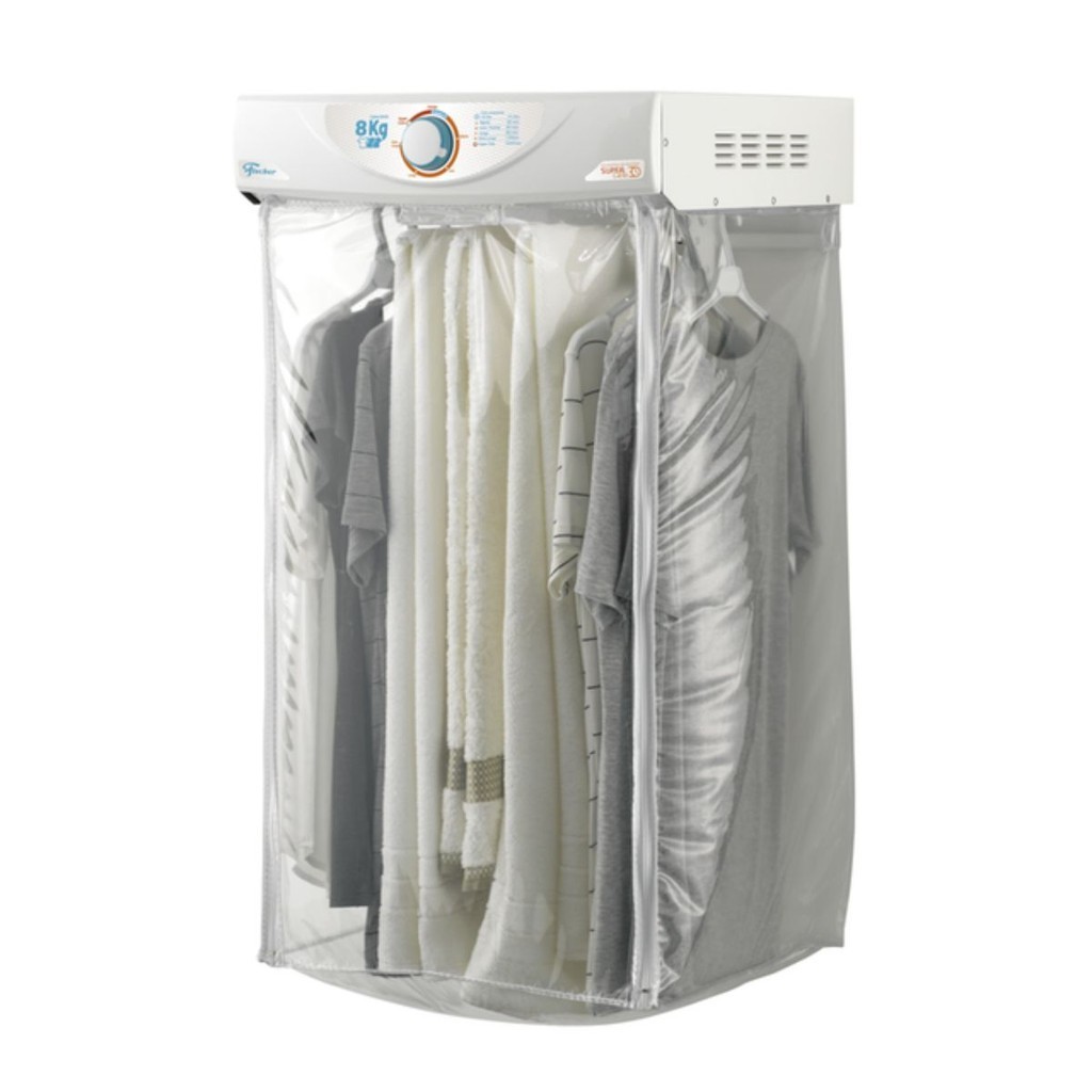Secadora de Roupas de Parede 8Kg Super Ciclo Branca Fischer