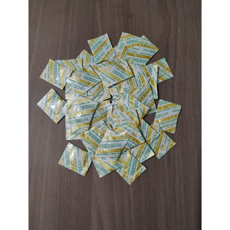 absorvedor de oxigênio 30 unidades fracionados de 10×10
