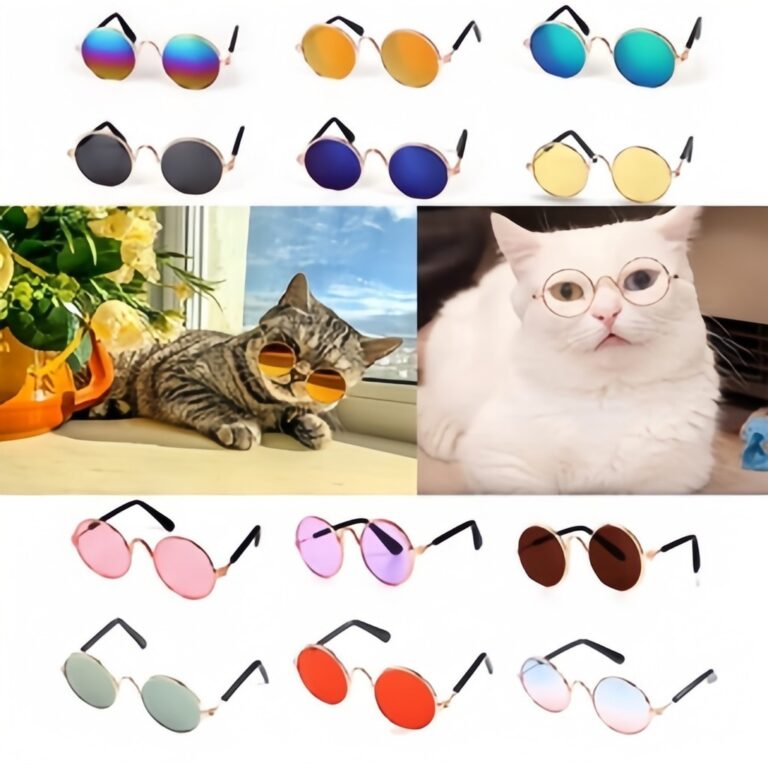 4 Kit Mini e Pequeno Porte óculos Pet Cachorro Ga