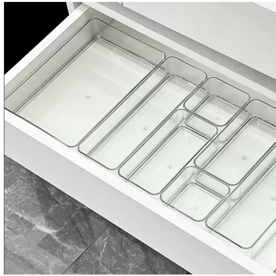 Conjunto 7 Organizadores Multiuso para Gavetas, Ar