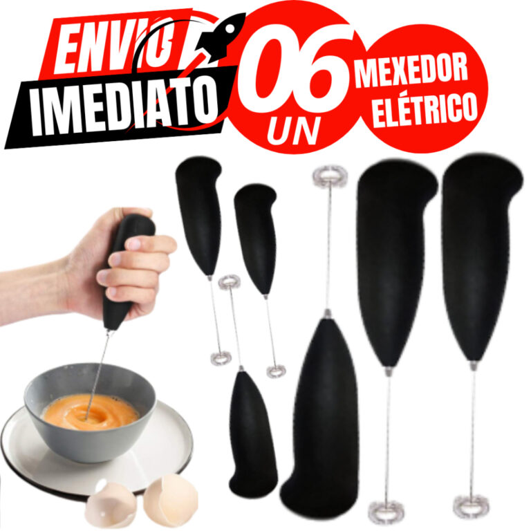 Conjunto 06 Misturador de Bebidas Mini Mixer de Be