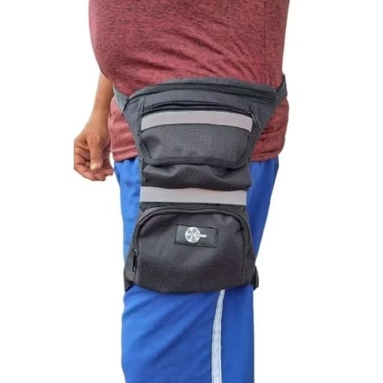 Bolsa Pochete cartucheira de perna porta acessóri