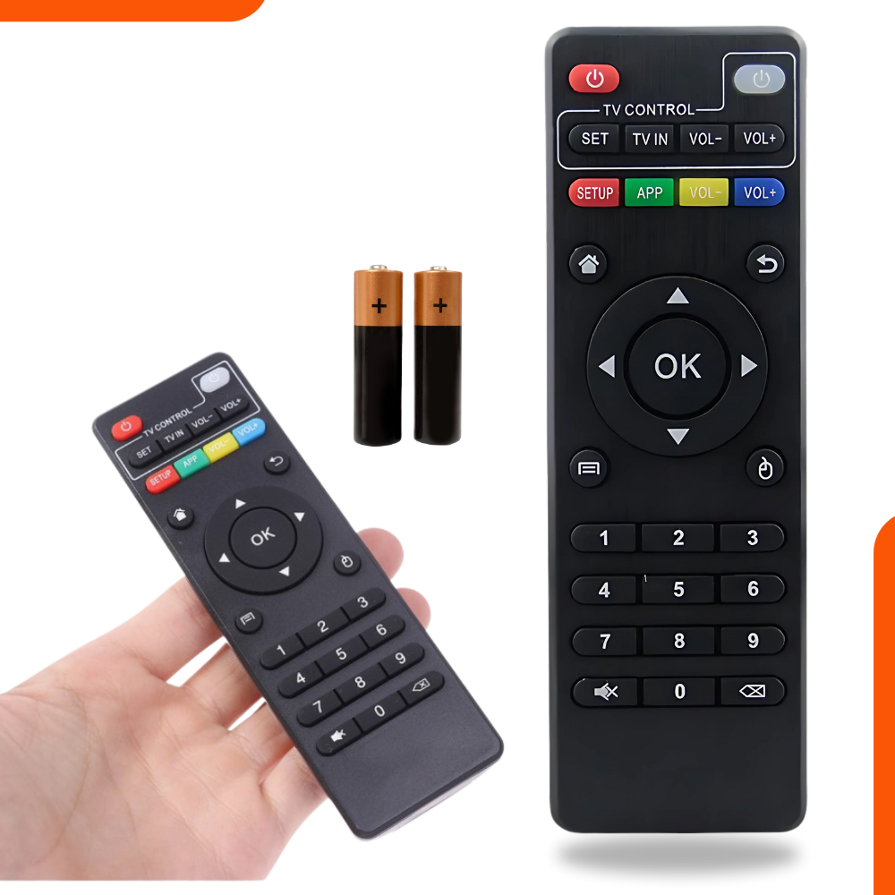 Controle Remoto Universal Compatível Com Tv Box Envio Imediato Acompanha AA