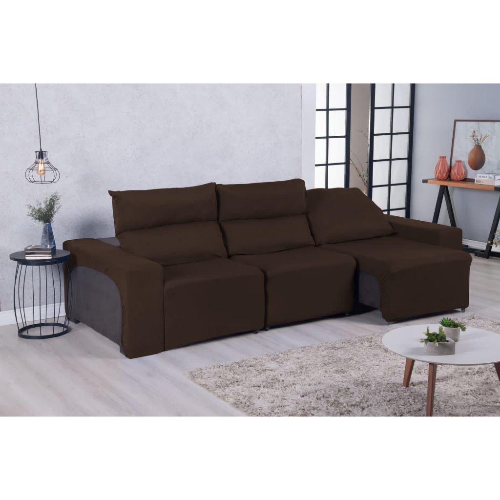 Capa De Sofá Retrátil 3 Lugares Lisa Envio 24 Horas