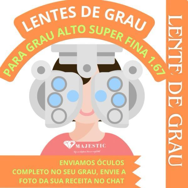 Par Lentes Super Finas 1.67 para Grau Forte (CILIN