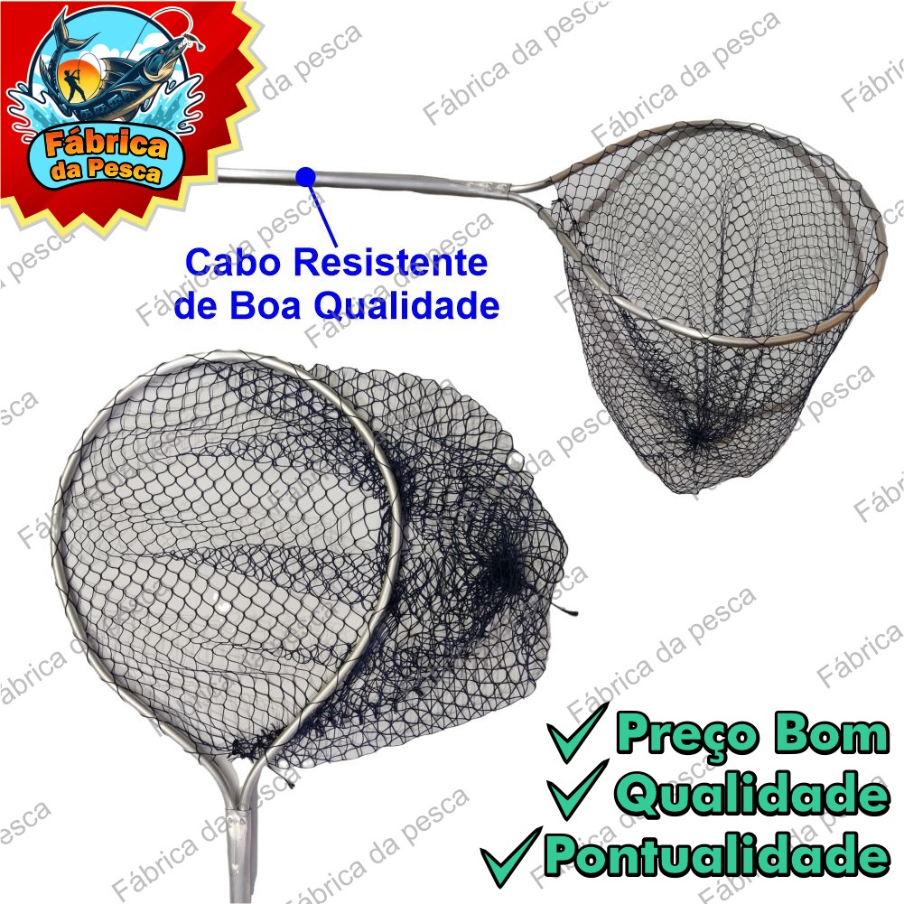 Passagua Para Pesca Em Aluminio De Otima Qualidade
