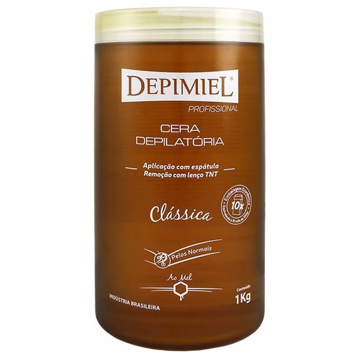 Cera Depilatória Depimiel Clássica para Pele Nor