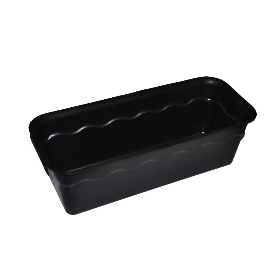 Jardineira Com Abas Preta Humus Fertil 44