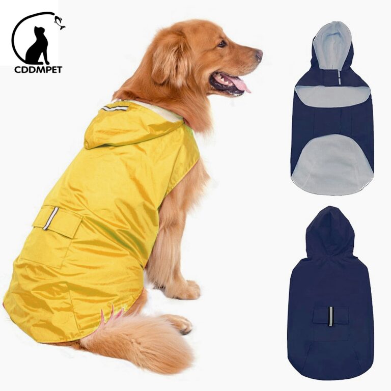 Capa De Chuva Cachorro Para Cães À Prova Dágua 