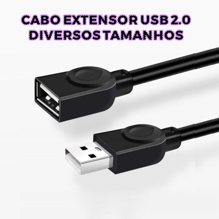 Cabo extensor USB 2.0 1.5/3/5 metros Diversos tama