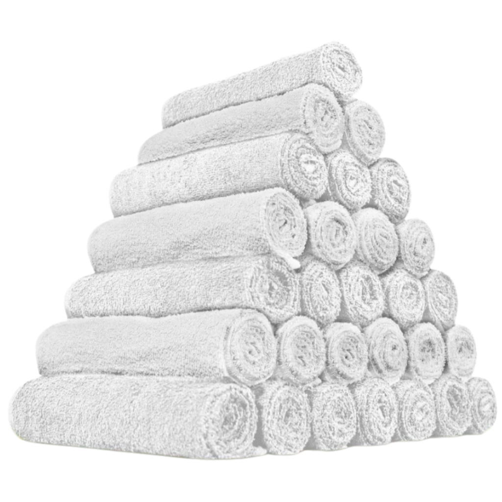 Kit com 20pçs Toalhas de Salão Maisa 70x45cm 90g 100%algodão Bem Estar