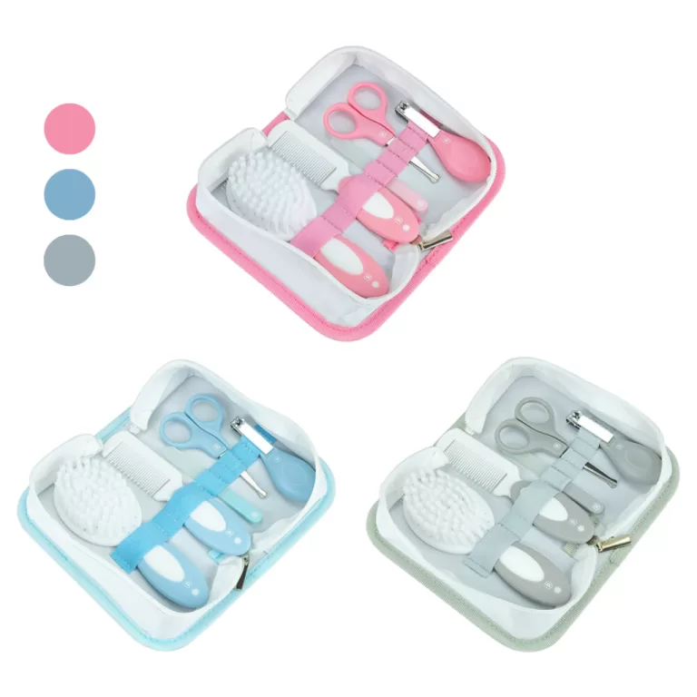 Kit Higiene do Bebê 5 Peças com Estojo Necessair