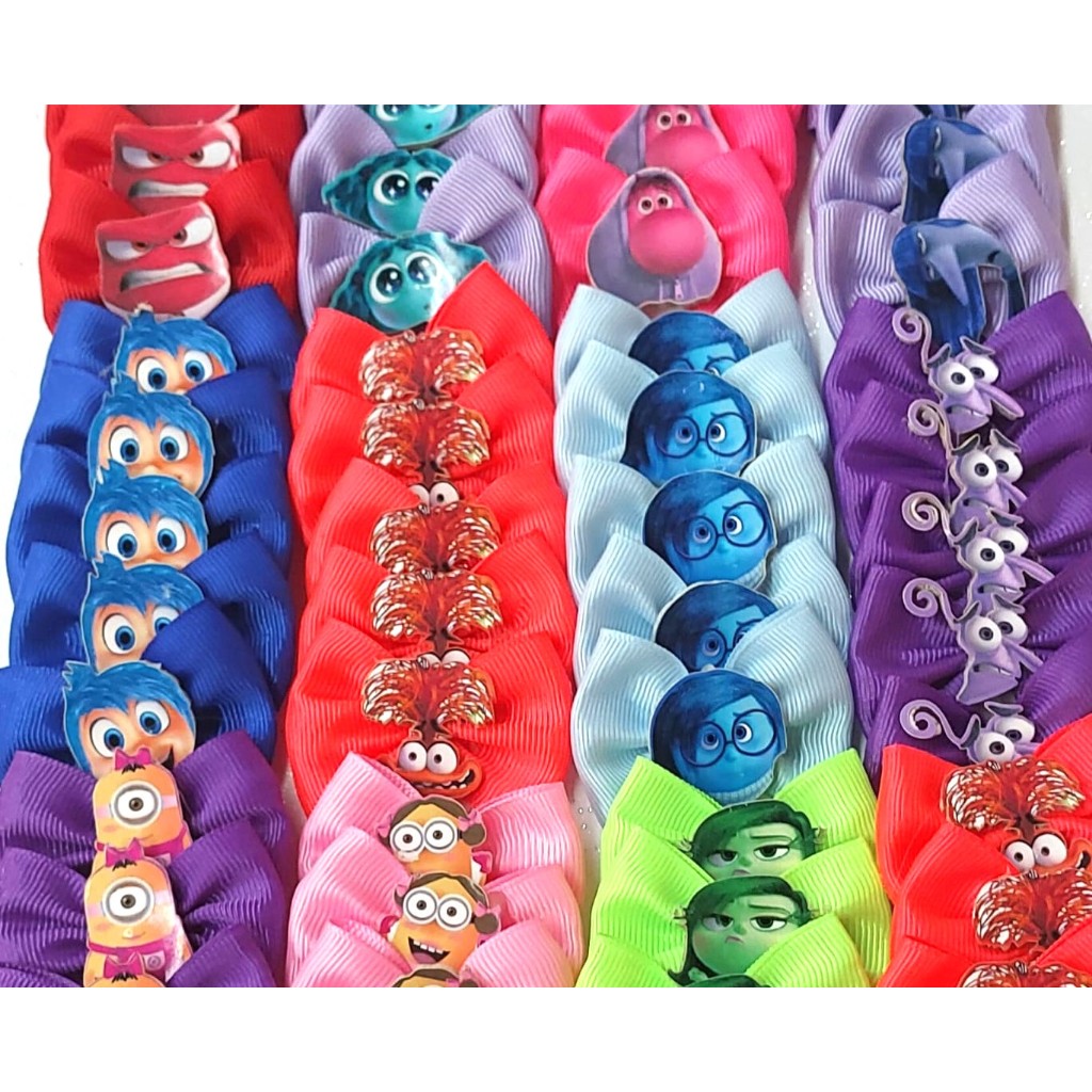 Laços Pet Personagens 20 unidades